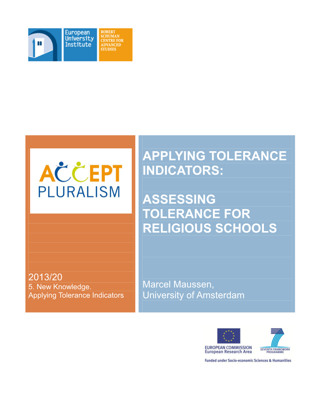 Assessing Tolerance for Religious Schools