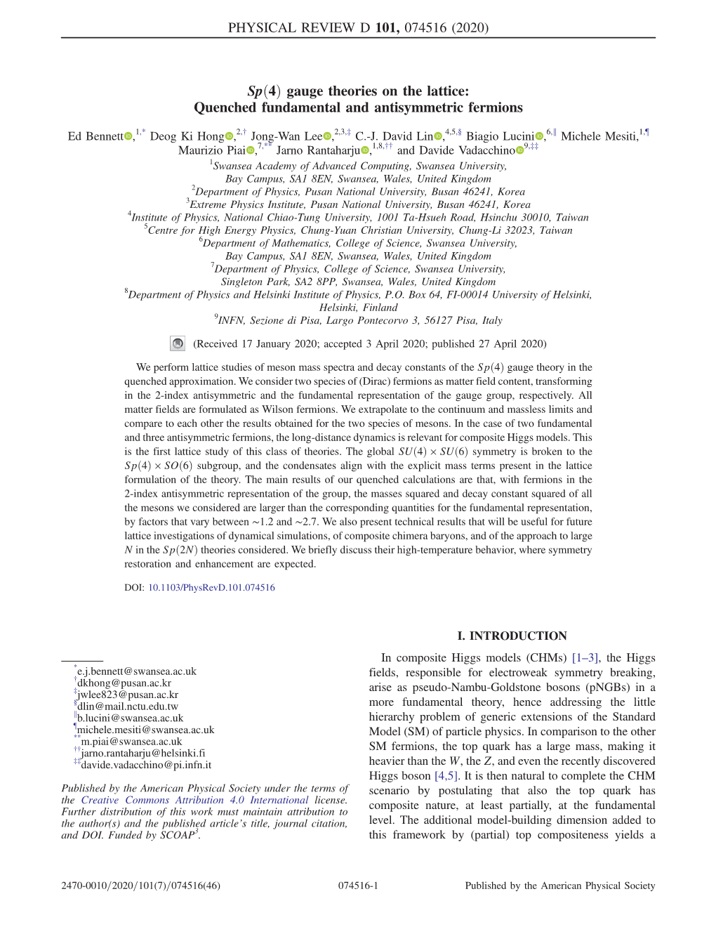 Sp(4) Gauge Theories on the Lattice: Quenched Fundamental And