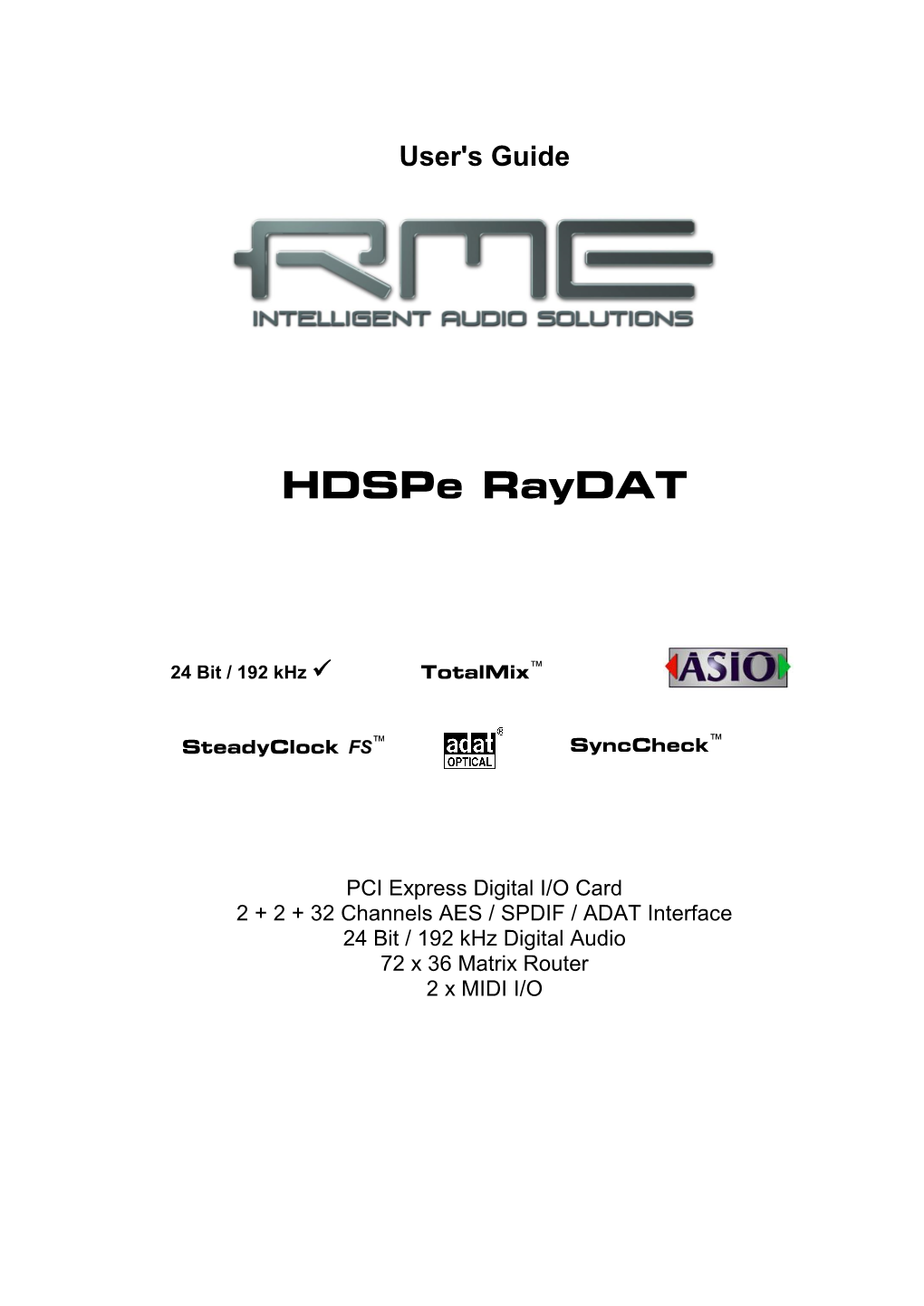 Hdspe Raydat