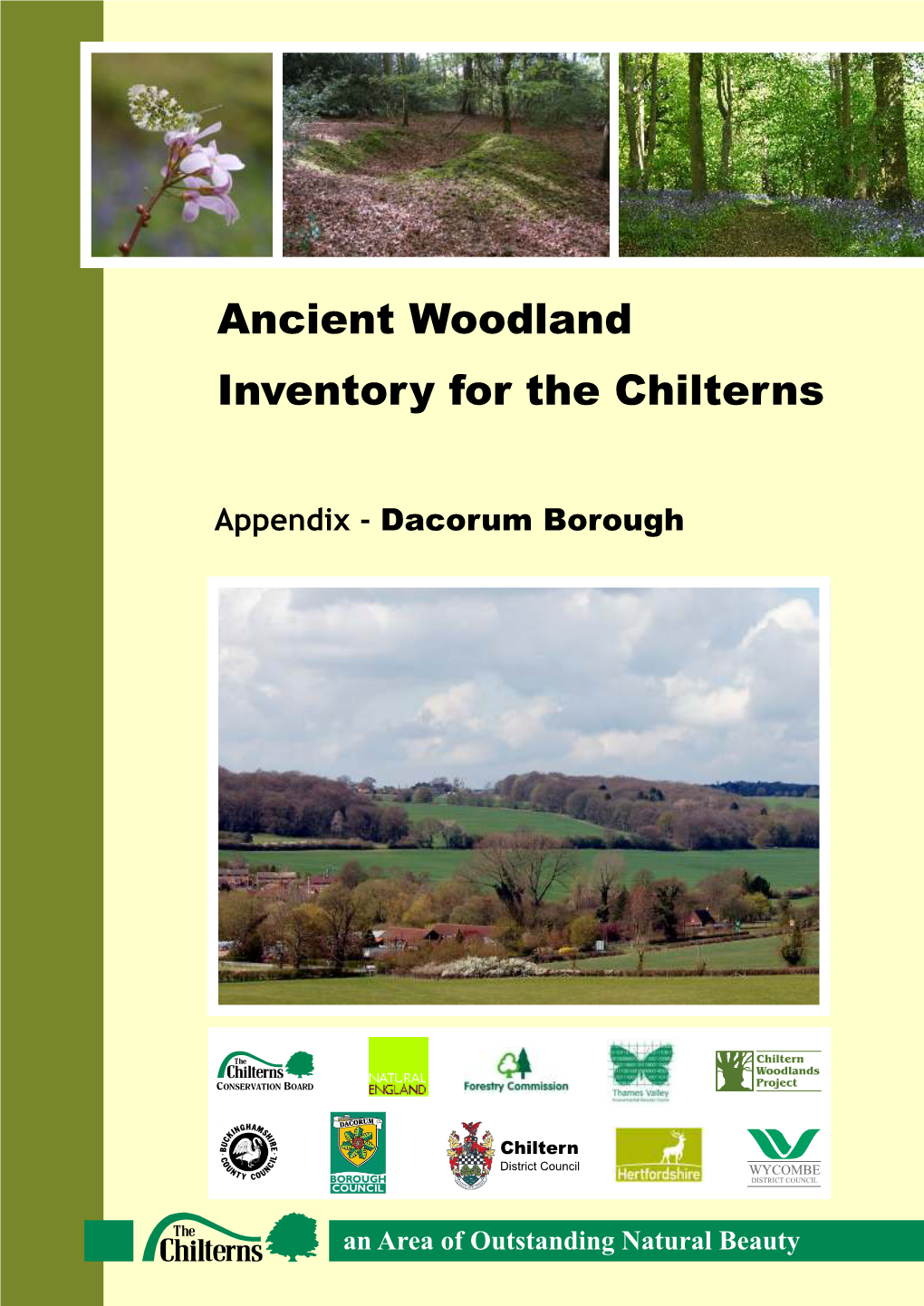 Chilterns Ancient Woodland Survey Appendix: Dacorum Borough