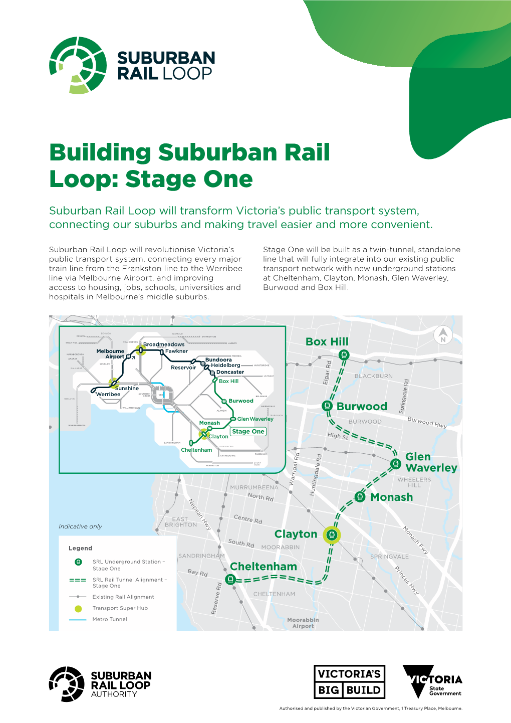 Building Suburban Rail Loop: Stage One