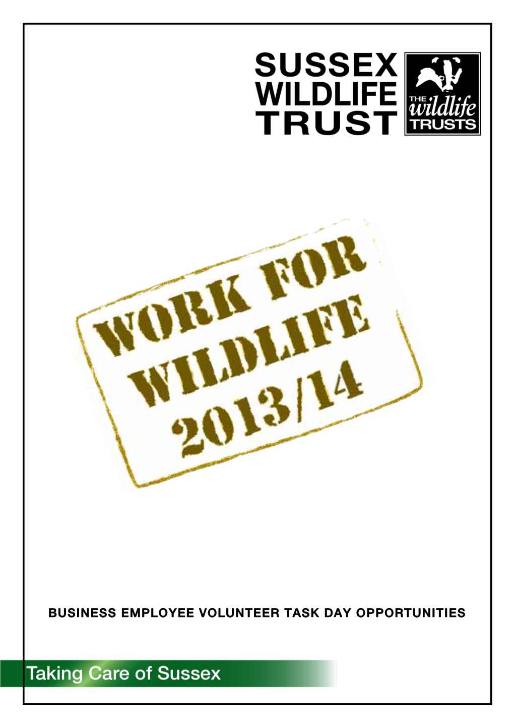 Business Employee Volunteer Task Day Opportunities