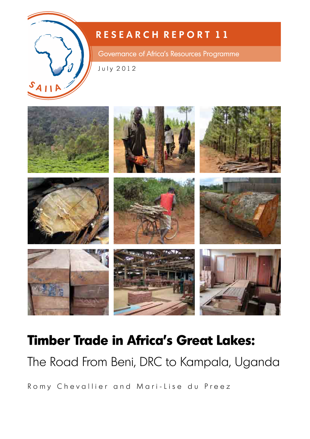 Timber Trade in Africa's Great Lakes