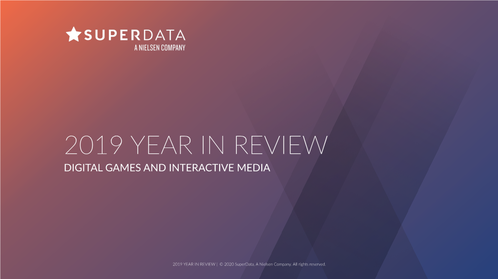 2019 1220 Superdata Year in Review