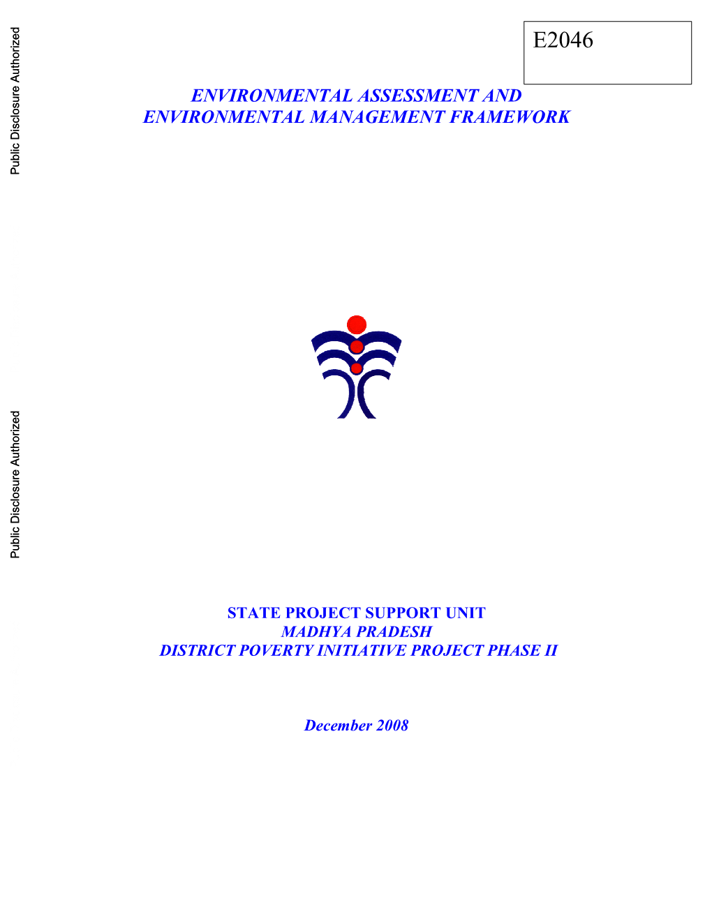 Environmental Assessment and Environmental Management Framework