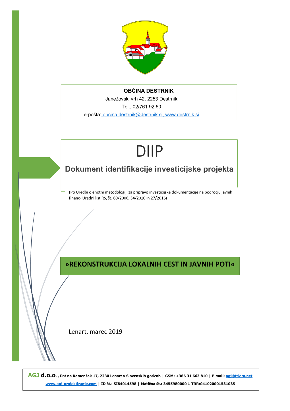 Dokument Identifikacije Investicijske Projekta