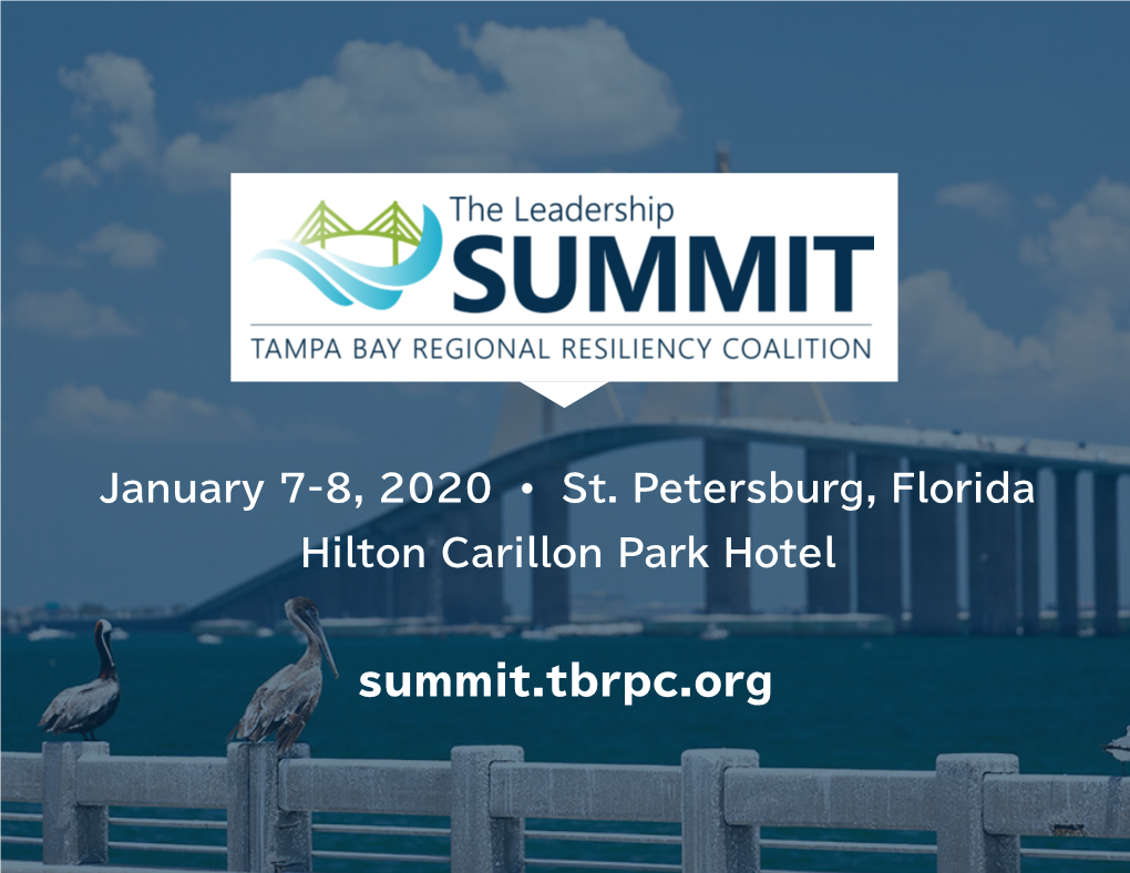 Summit.Tbrpc.Org TUESDAY JANUARY 7, 2020
