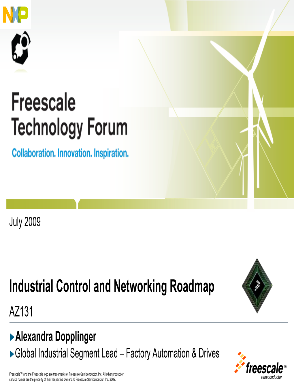 Industrial Control and Networking Roadmap AZ131