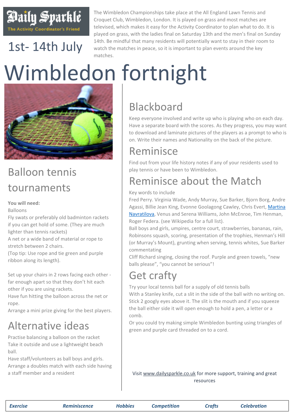 Wimbledon Fortnight