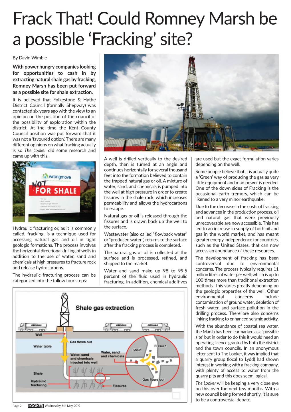 Could Romney Marsh Be a Possible 'Fracking'