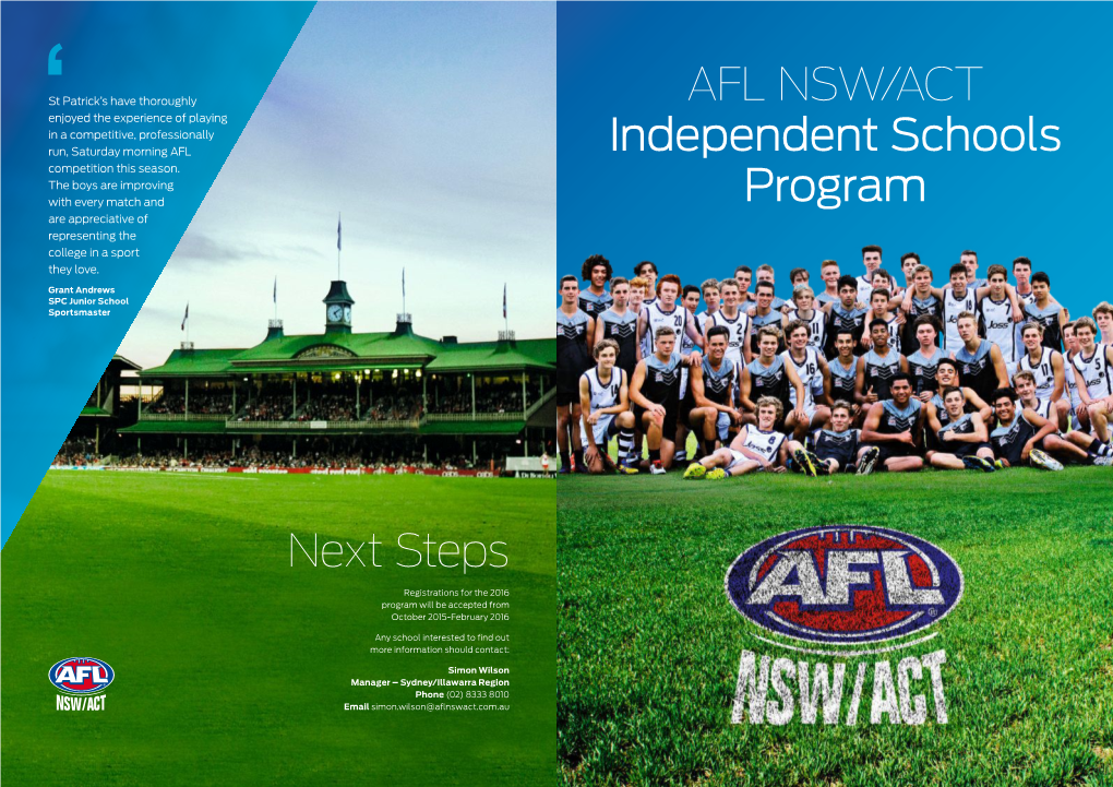 Independent Schools Prospectus 2016