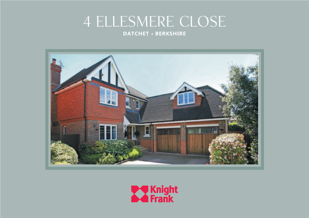 4 Ellesmere Close Brochure