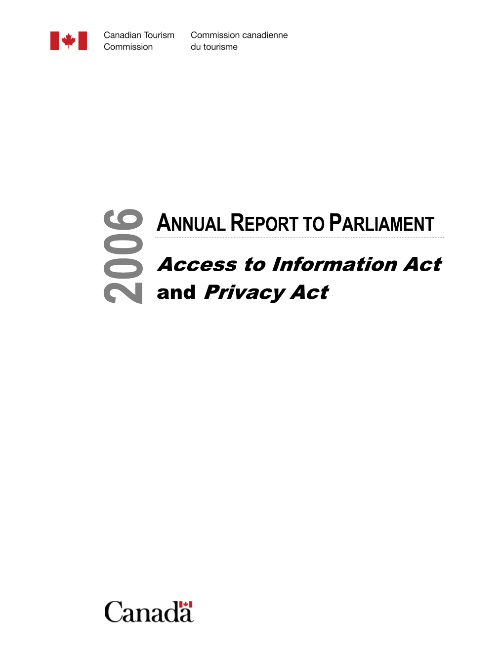 Access to Information Act Nd Privacy