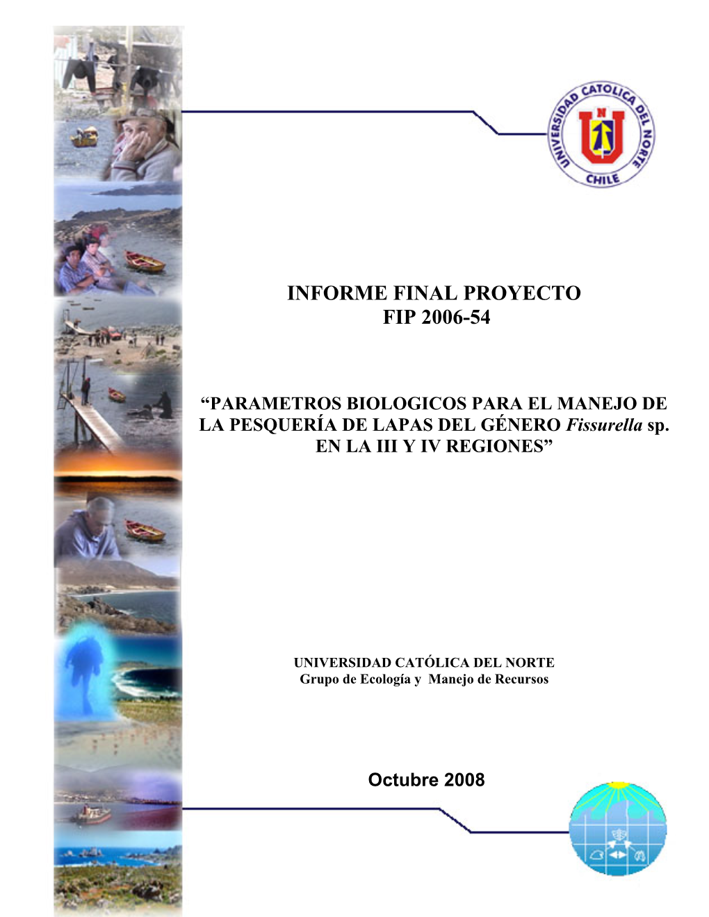 Informe Final Proyecto Fip 2006-54