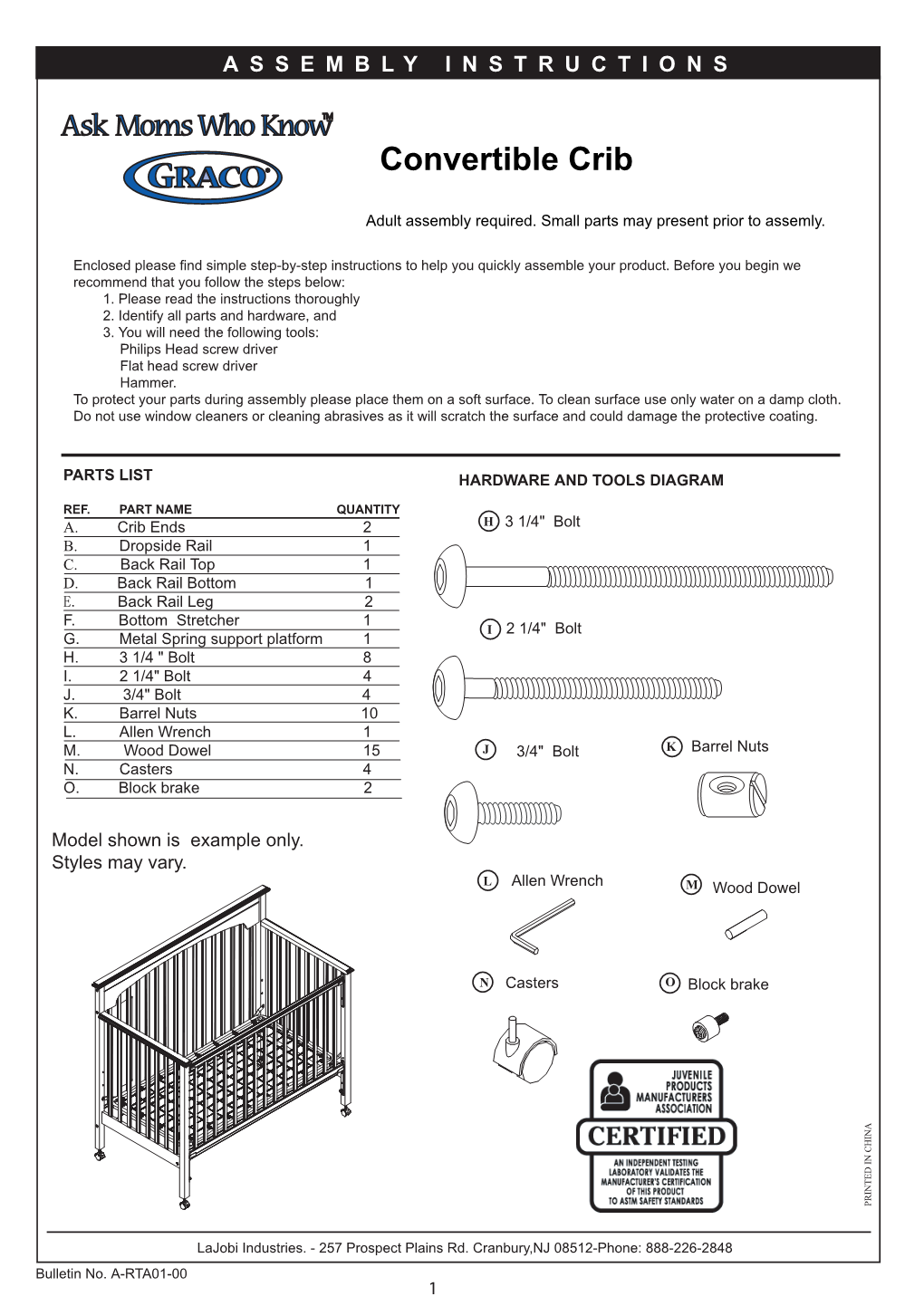 Convertible Crib