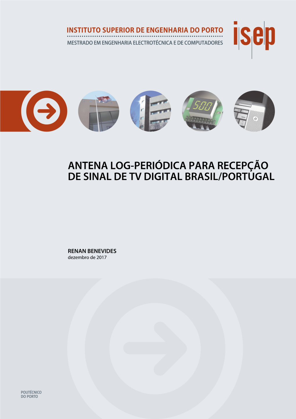 Antena Log-Periódica Para Recepção De Sinal De Tv Digital Brasil/Portugal