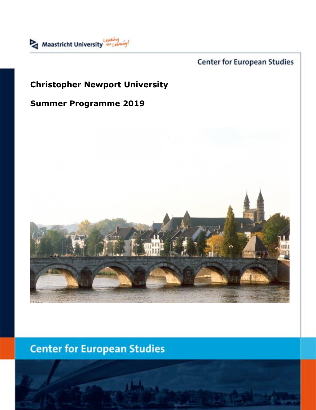 Christopher Newport University Summer Programme 2019