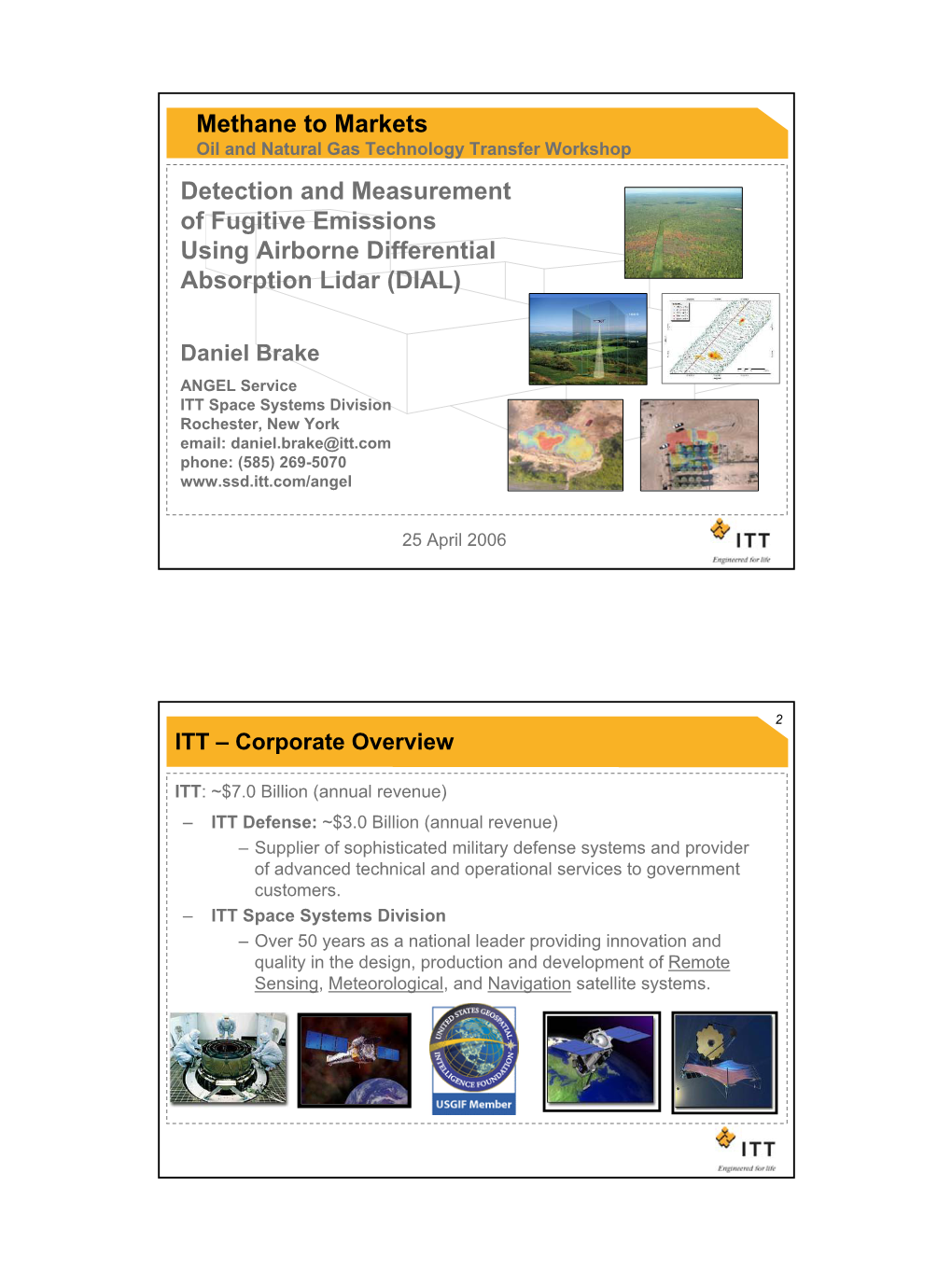 Detection and Measurement of Fugitive Emissions Using Airborne Differential Absorption Lidar (DIAL)