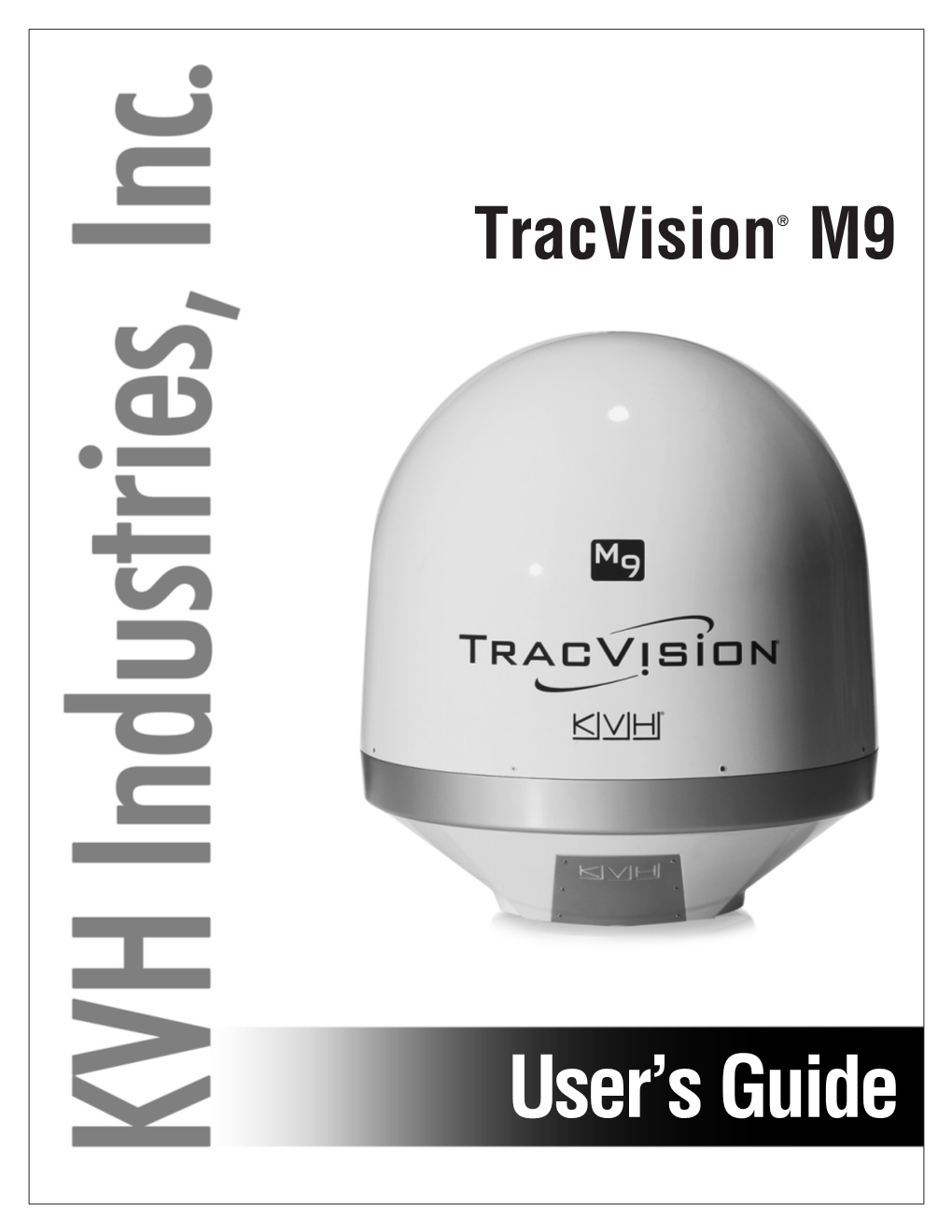 Tracvision M9 User's Guide