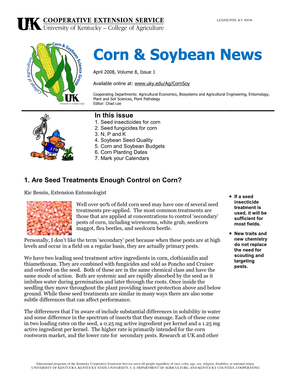 Corn & Soybean News