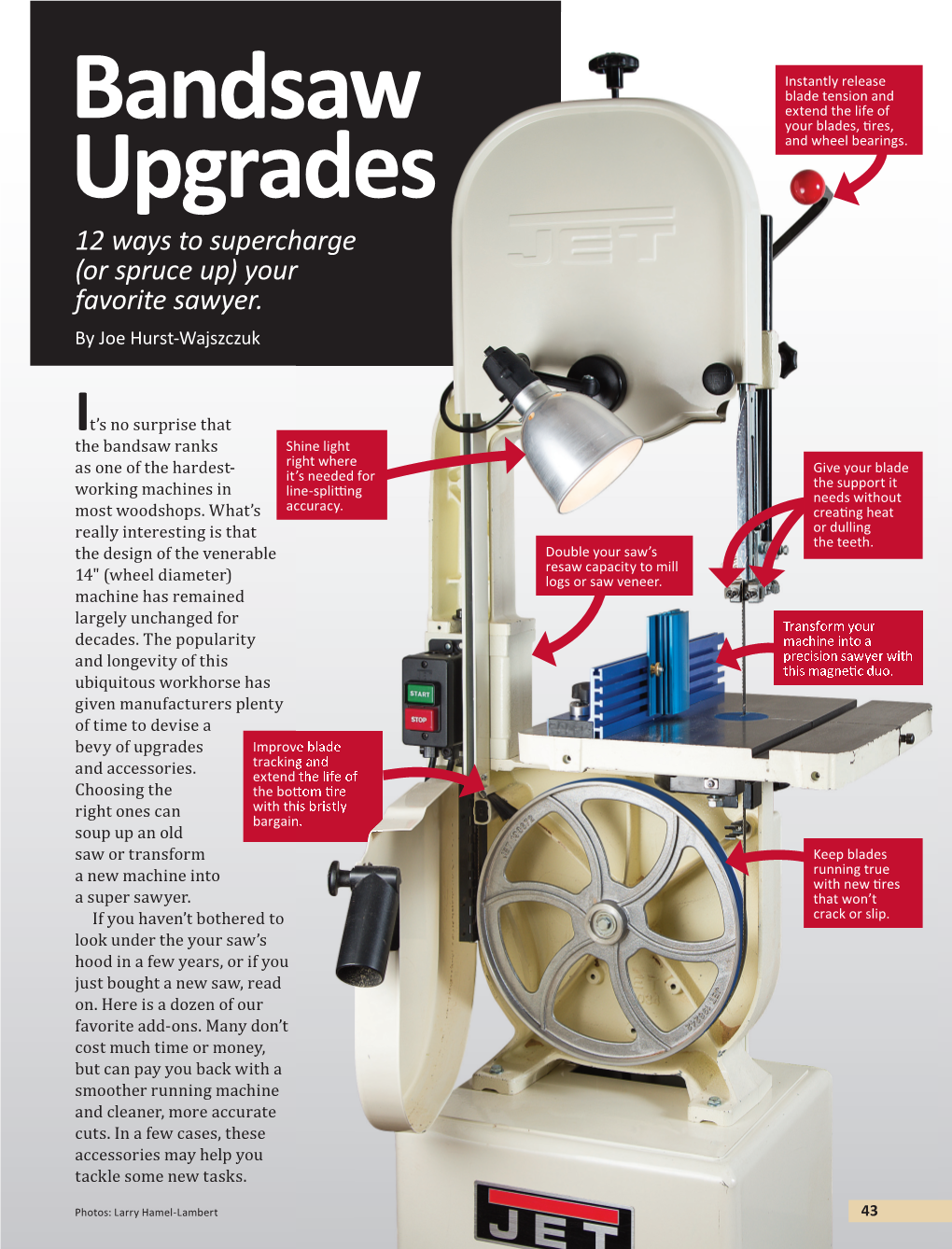 Bandsaw Upgrades