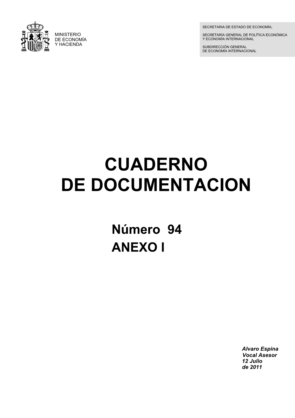 Cuaderno De Documentacion