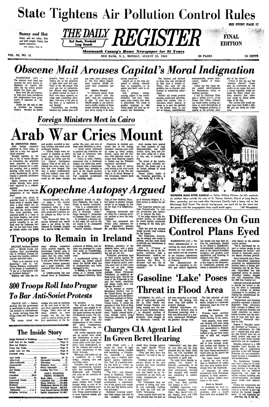 Arab War Cries Mount