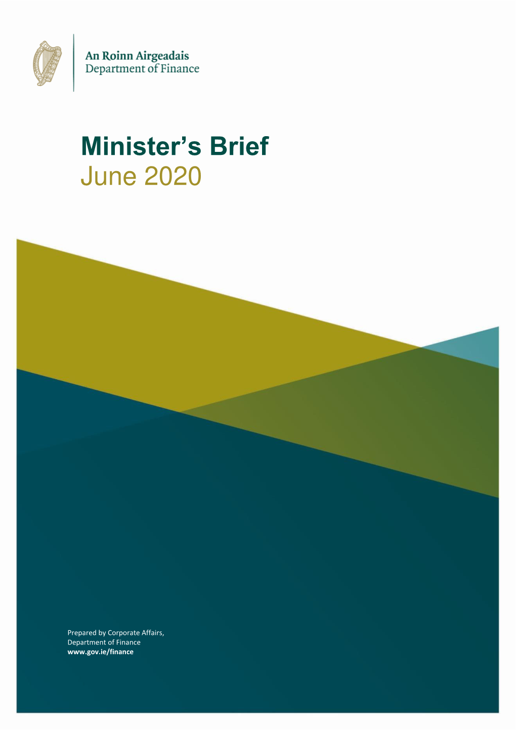Minister's Brief June 2020