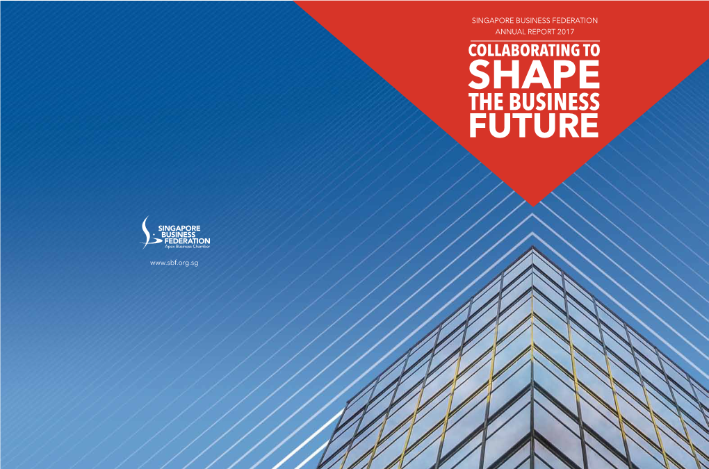 ANNUAL REPORT 2017 Collaborating to Shape the Business Future Collaborating to Shape the Business Future