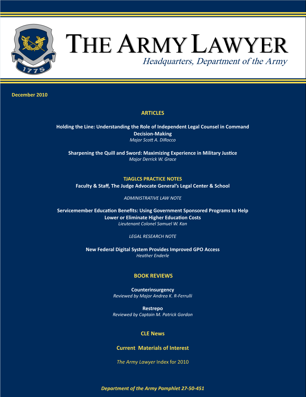 The Armylawyer