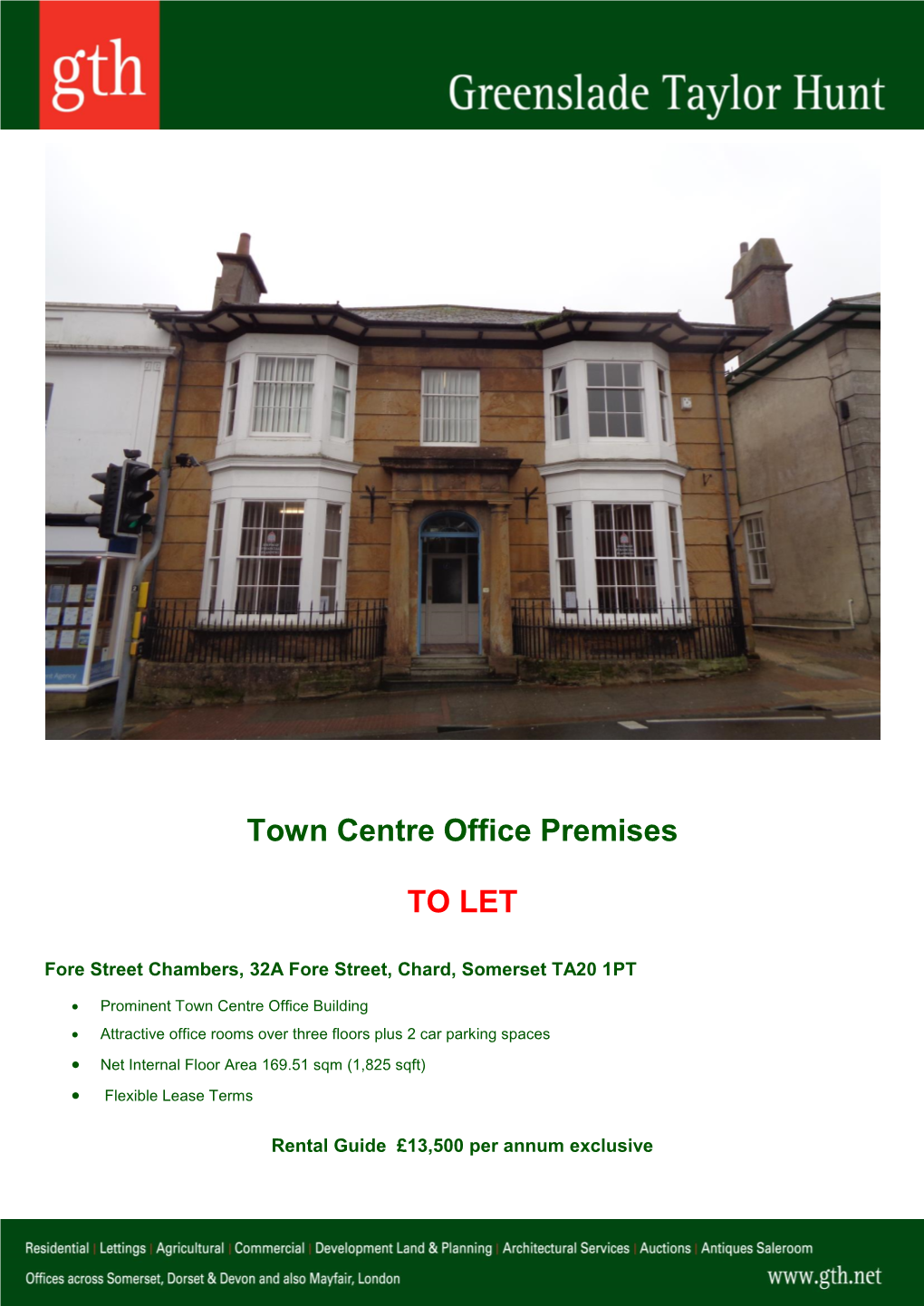 Town Centre Office Premises TO