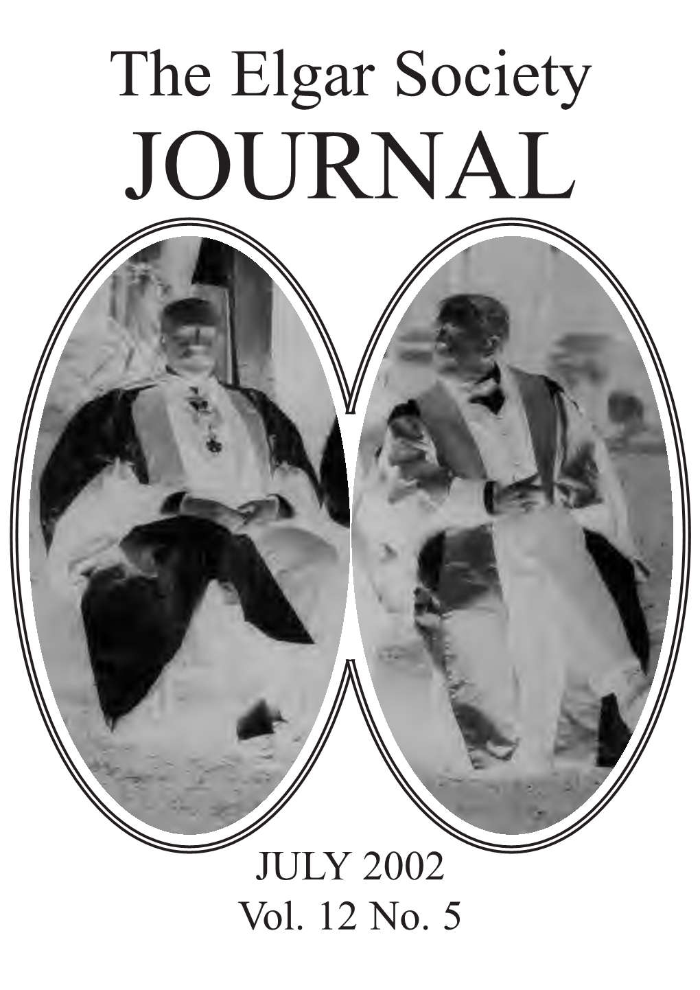 The Elgar Society JOURNAL