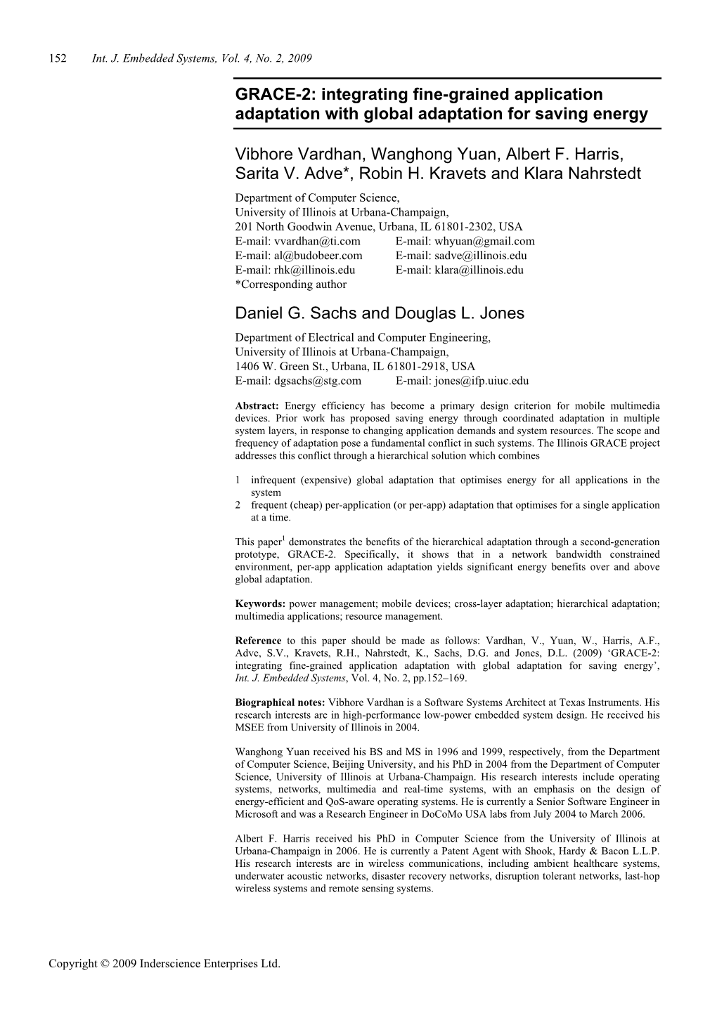 GRACE-2: Integrating Fine-Grained Application Adaptation with Global Adaptation for Saving Energy