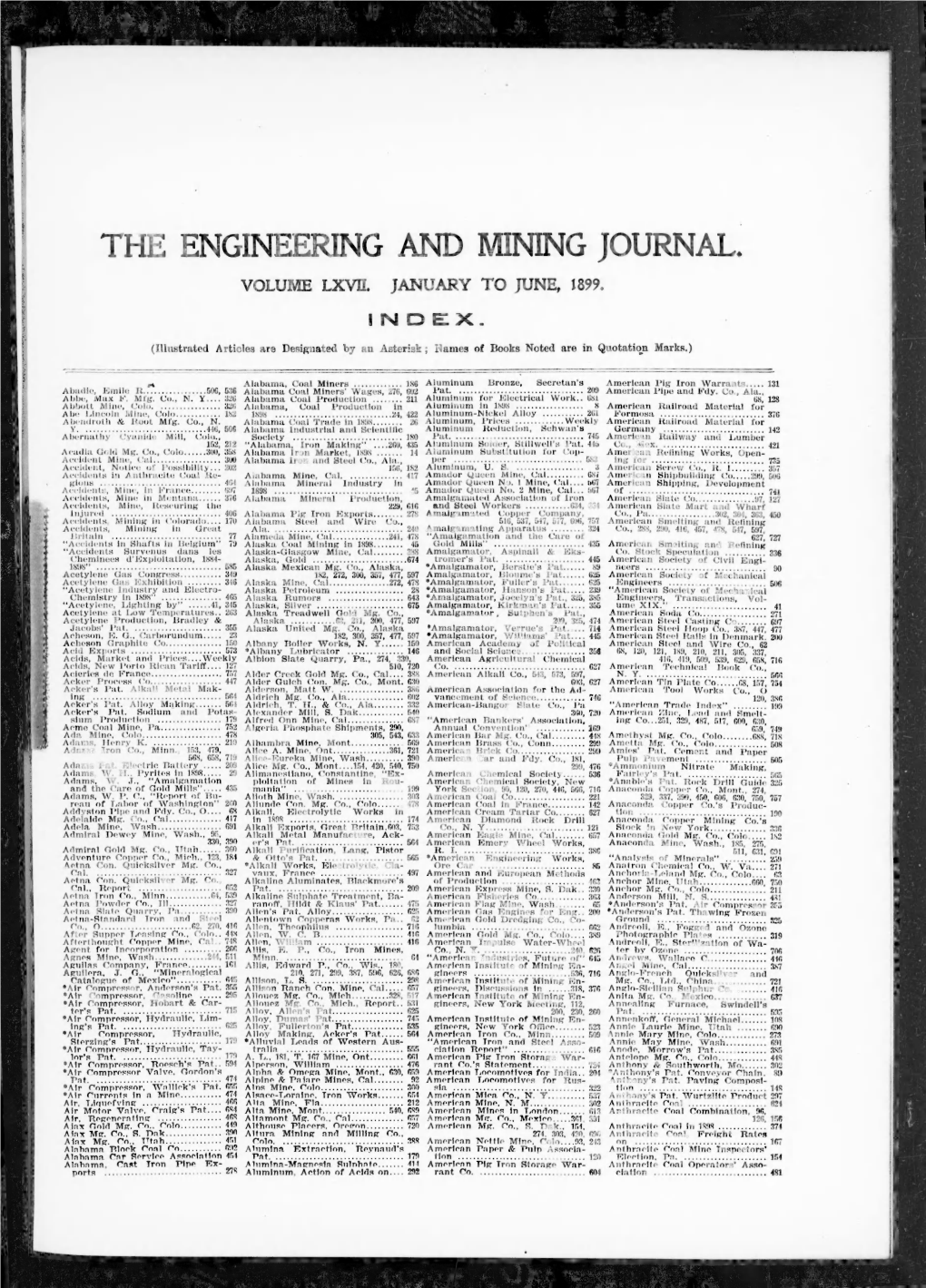 The Engineering and Mining Journal January