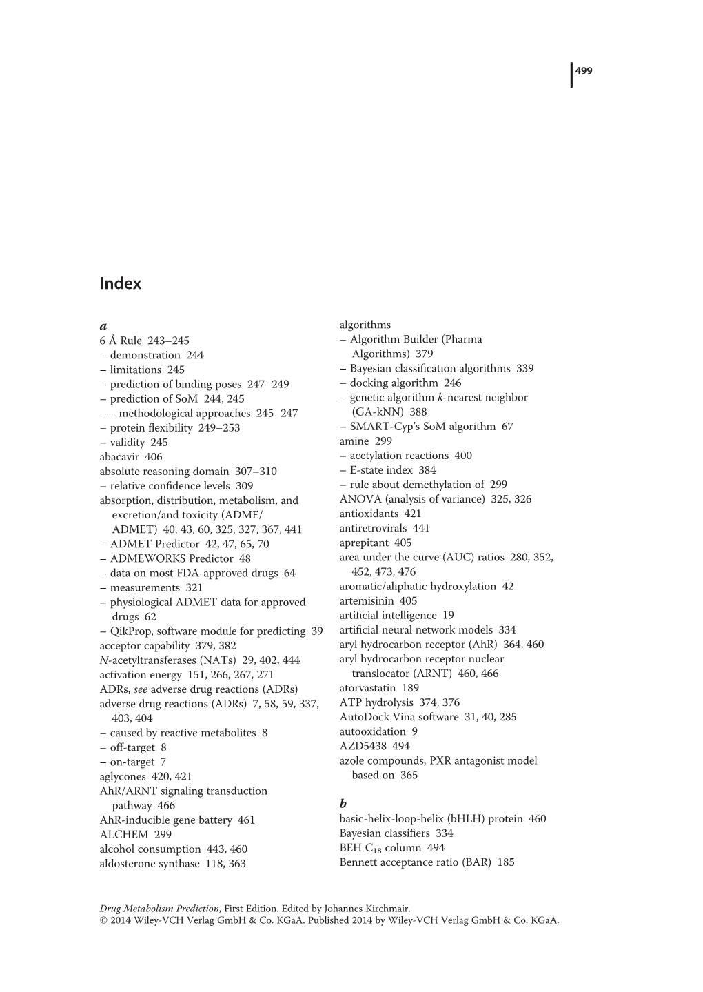 Prediction of Binding Poses 247–249