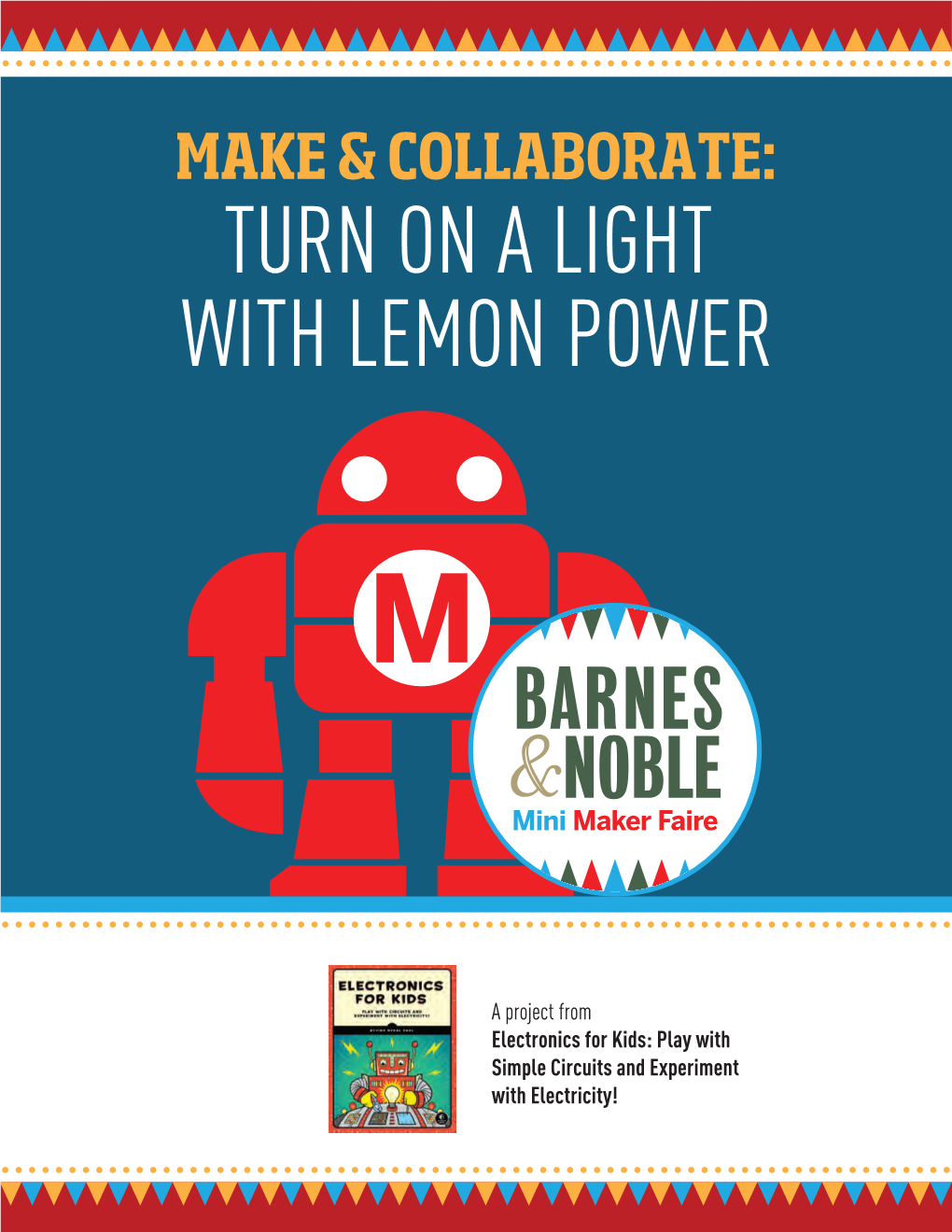 Turn on a Light with Lemon Power