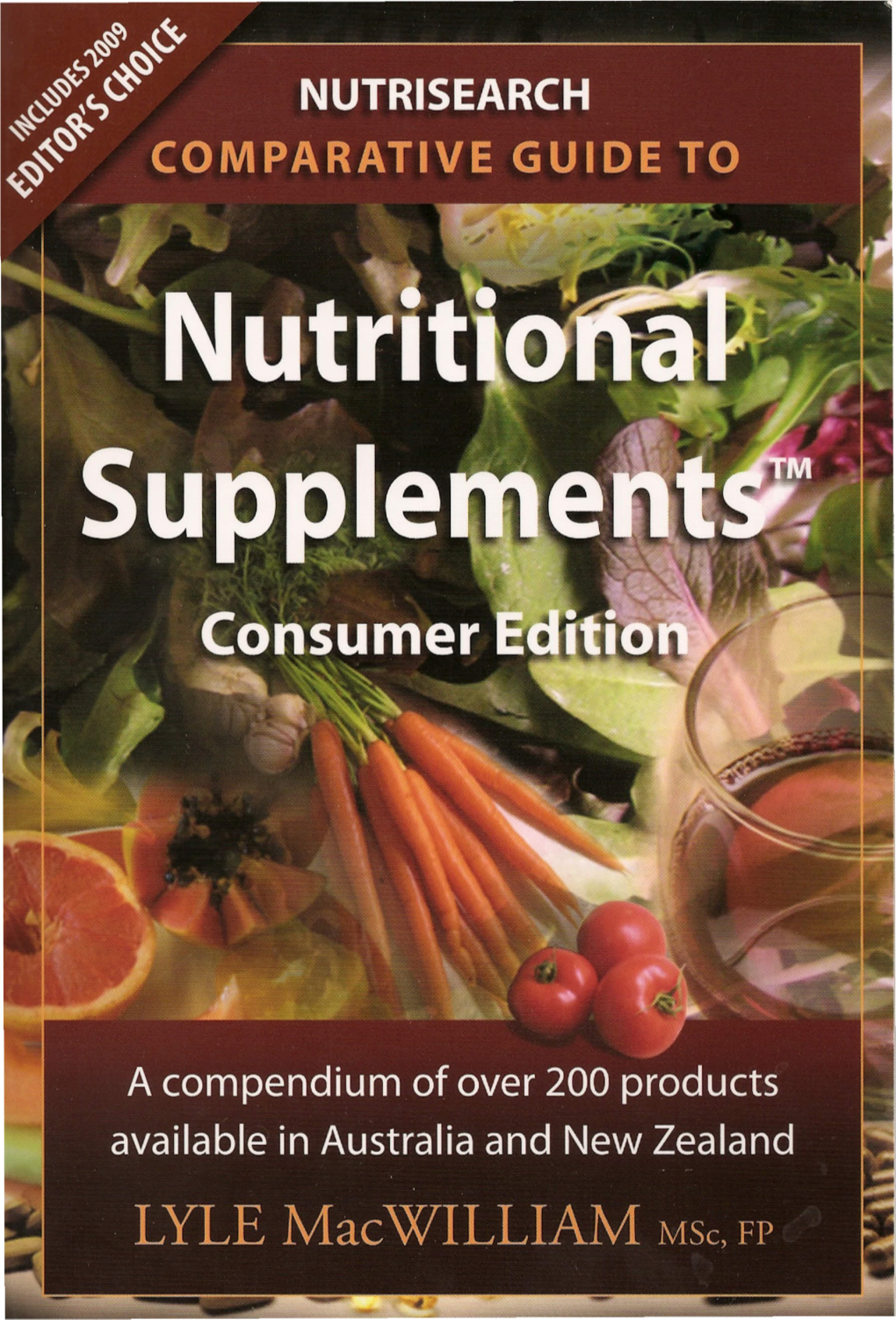 NUTRISEARCH ~~ COMPARATIVE GUIDE to Nutritional Supplements'