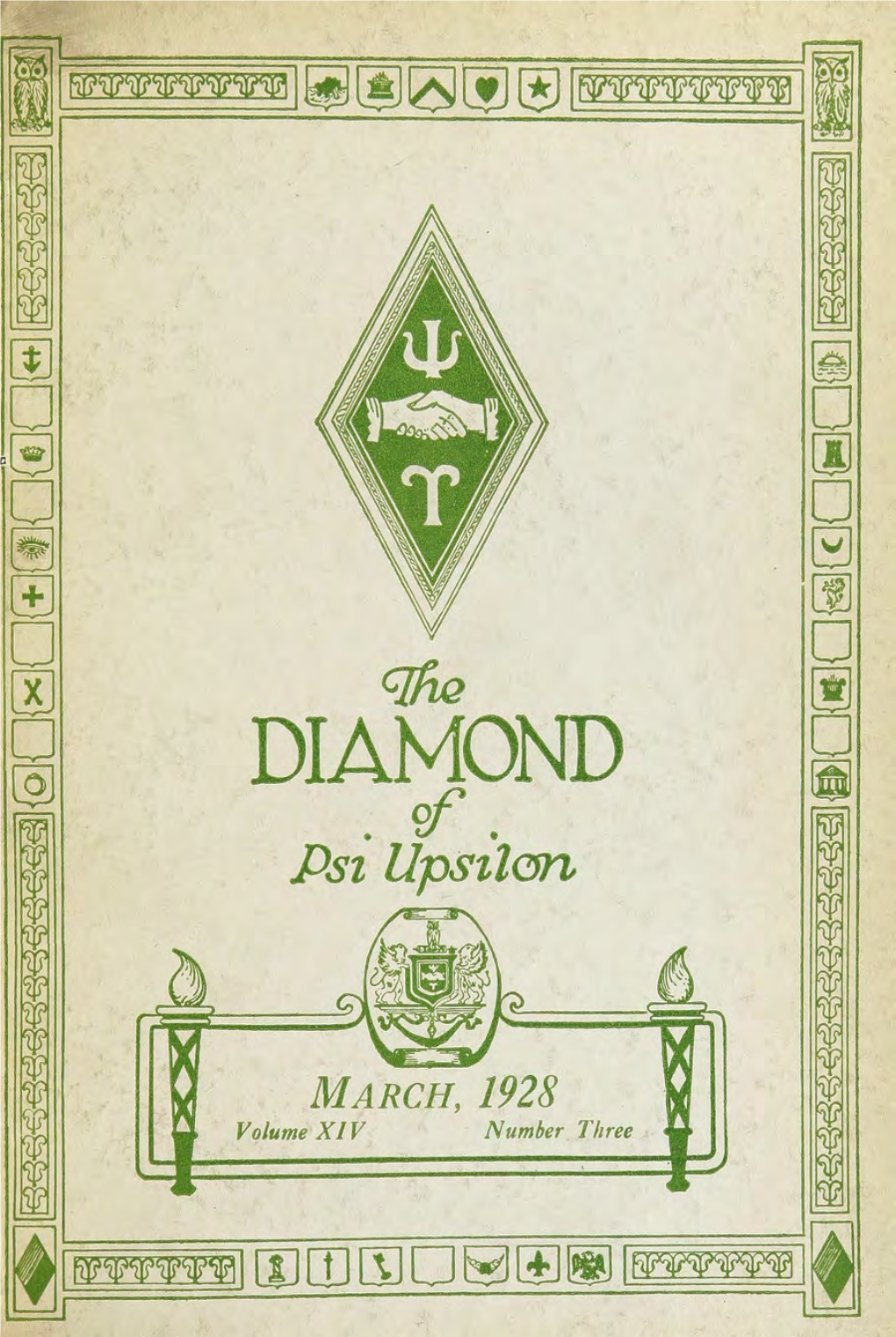 The Diamond of Psi Upsilon Mar 1928