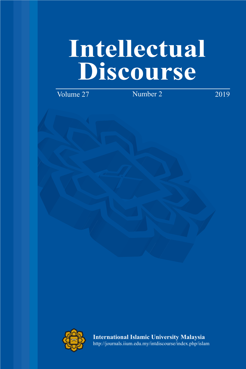 Intellectual Discourse Volume 27 Number 2 2019