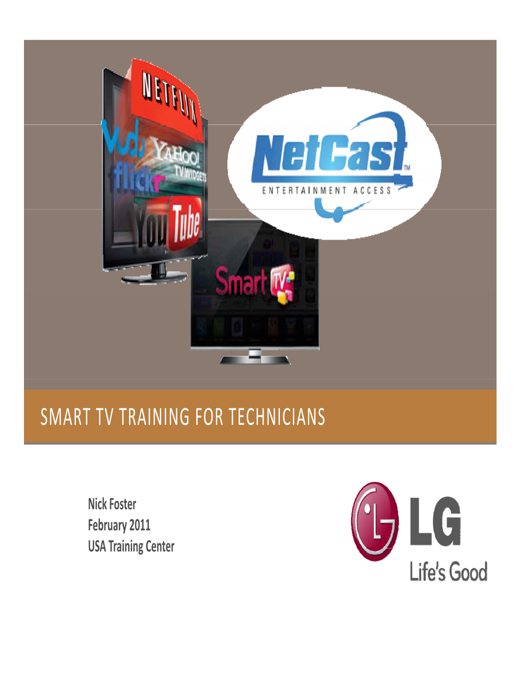 Smart Tv Training for Technicians