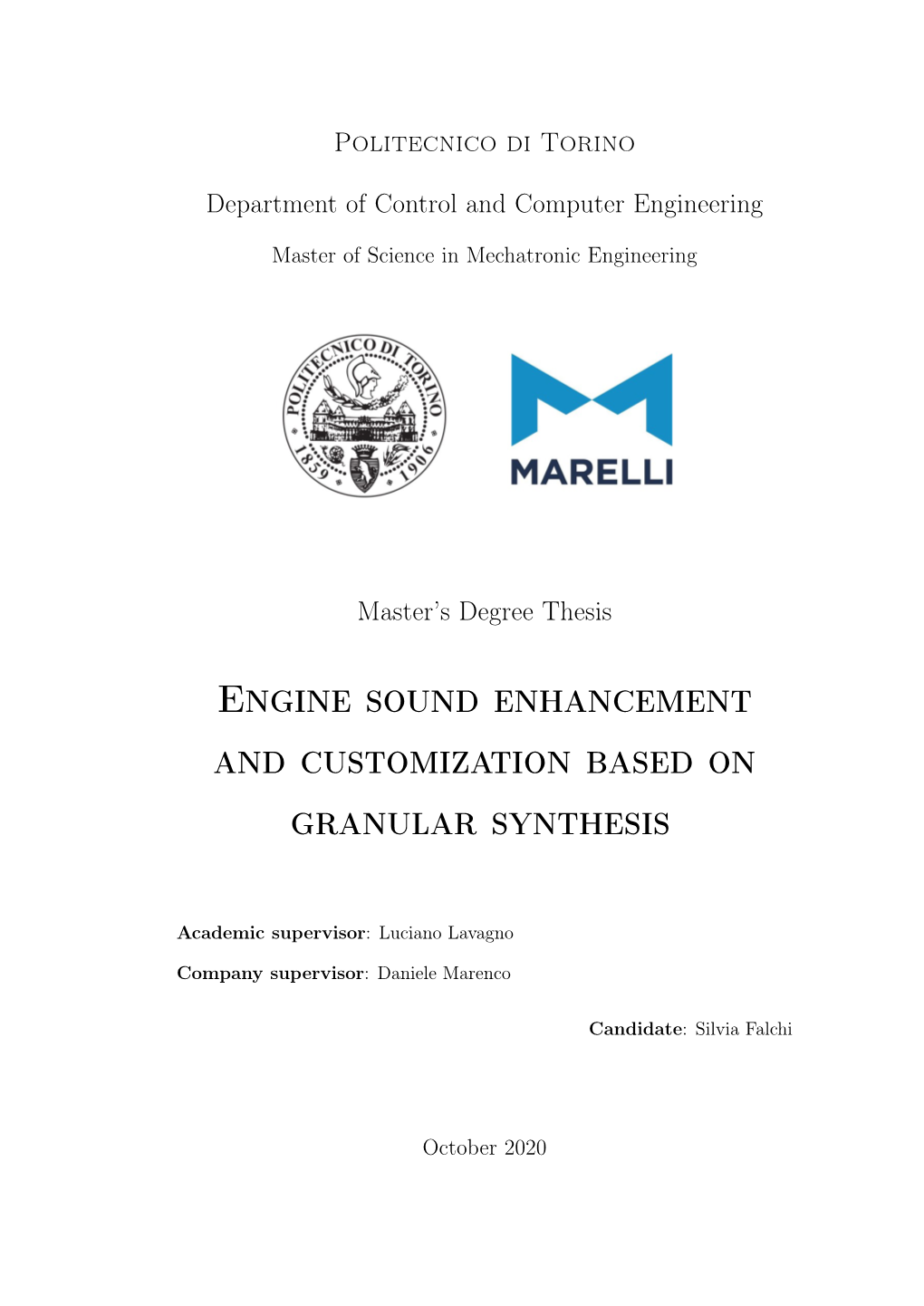 Engine Sound Enhancement and Customization Based on Granular Synthesis