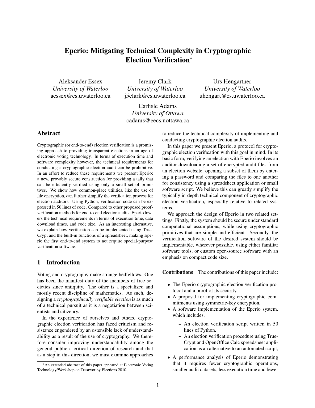 Mitigating Technical Complexity in Cryptographic Election Verification