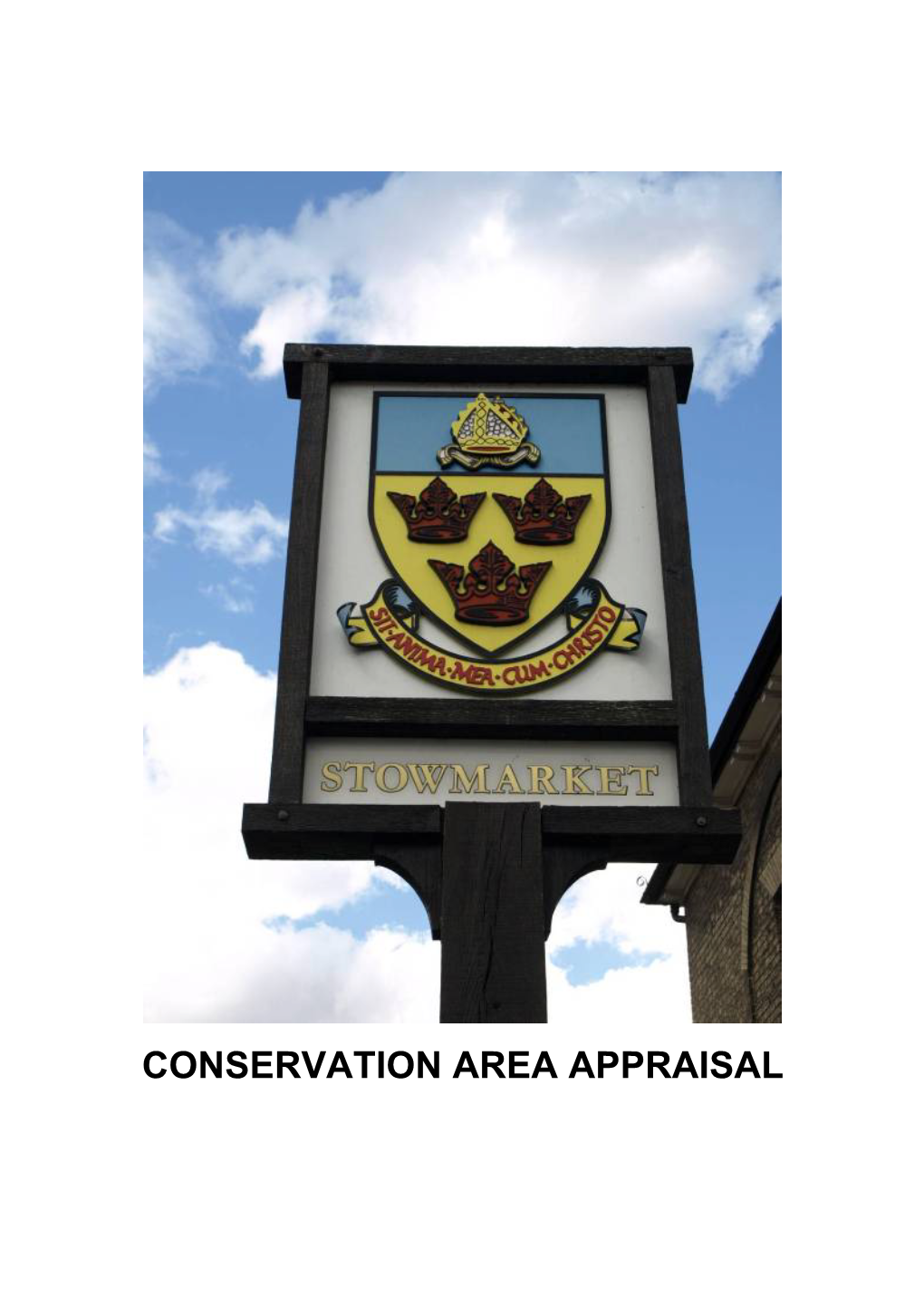 CONSERVATION AREA APPRAISAL Stowmarket NW