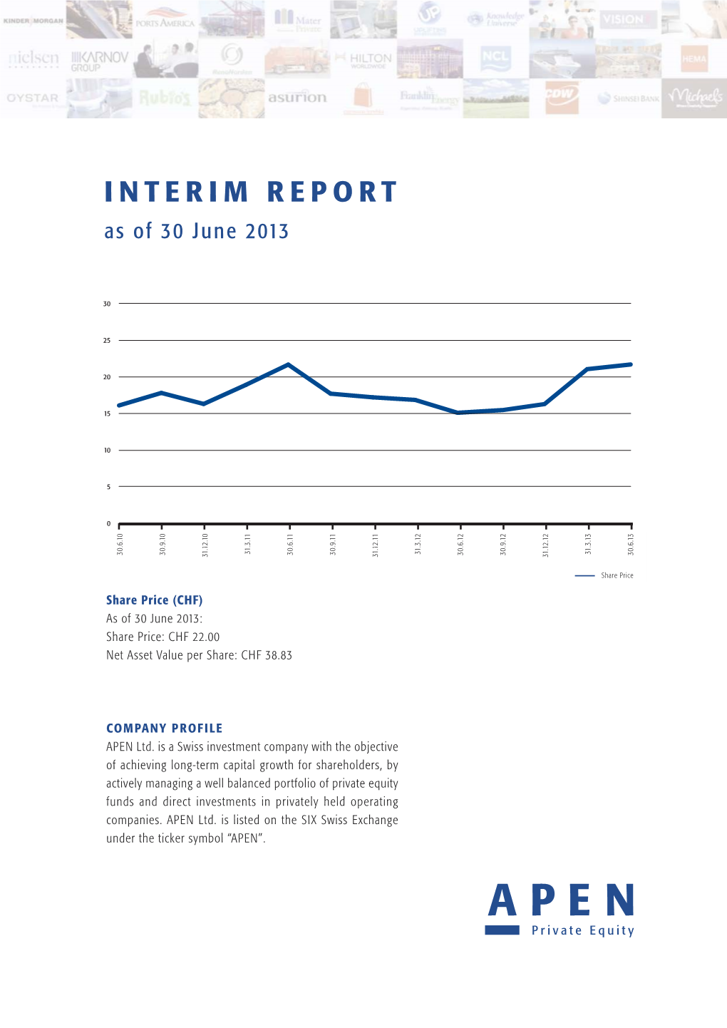 INTERIM REPORT As of 30 June 2013