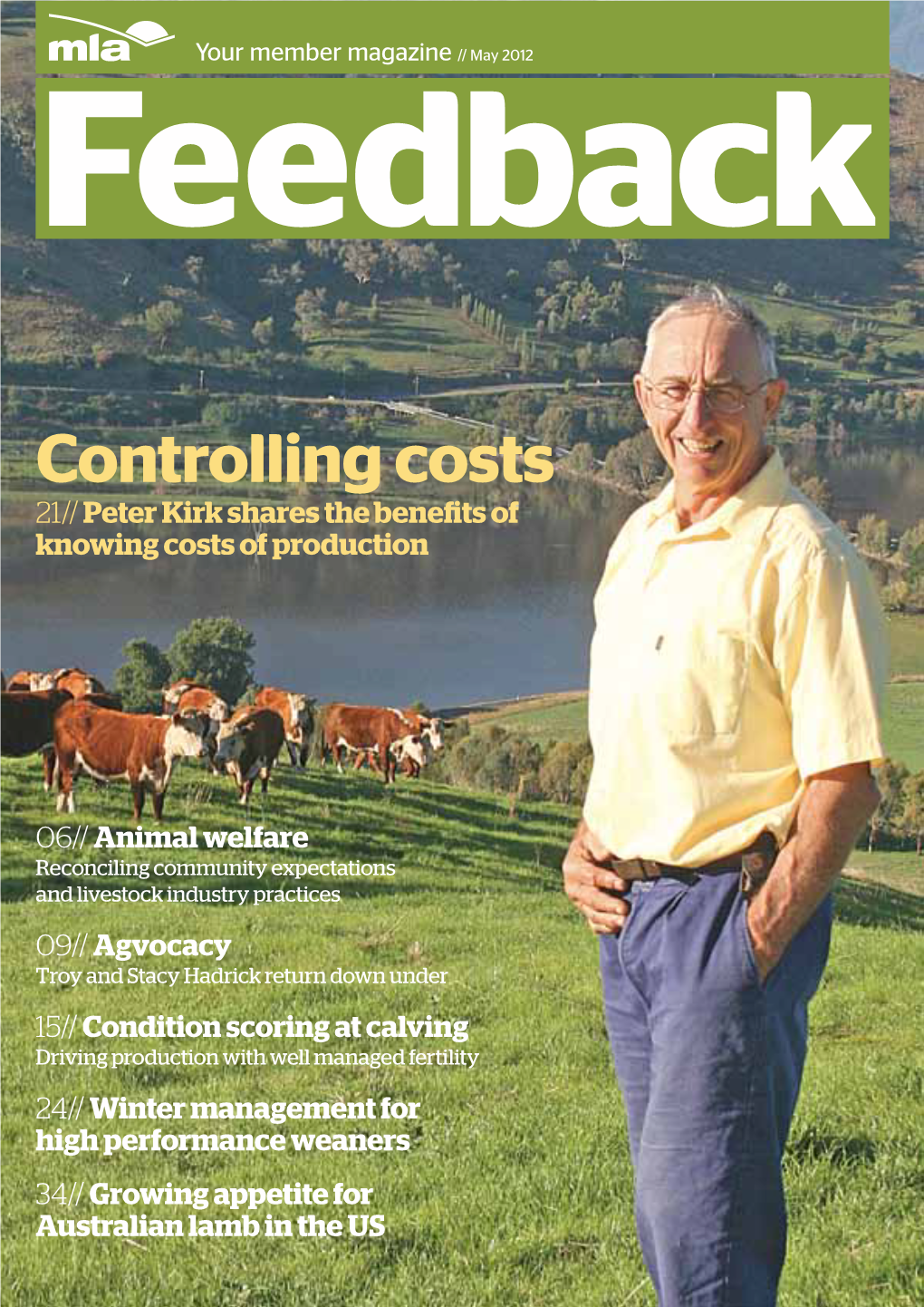 Feedback: MLA’S Member Magazine May 2012