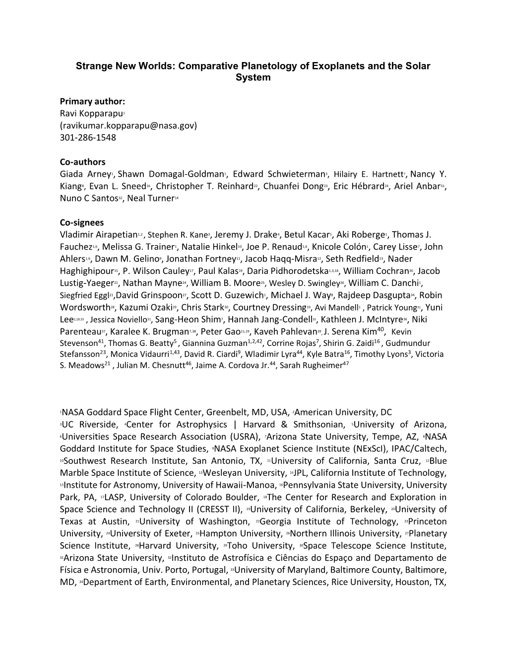 Comparative Planetology of Exoplanets and the Solar System