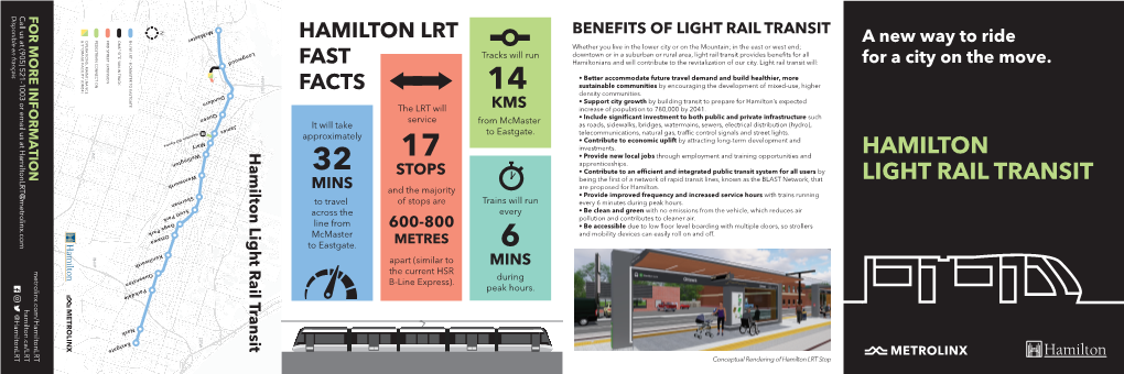 Benefits of Light Rail Transit B- & Ope Pedestr Fr Om Hamilton Lrt