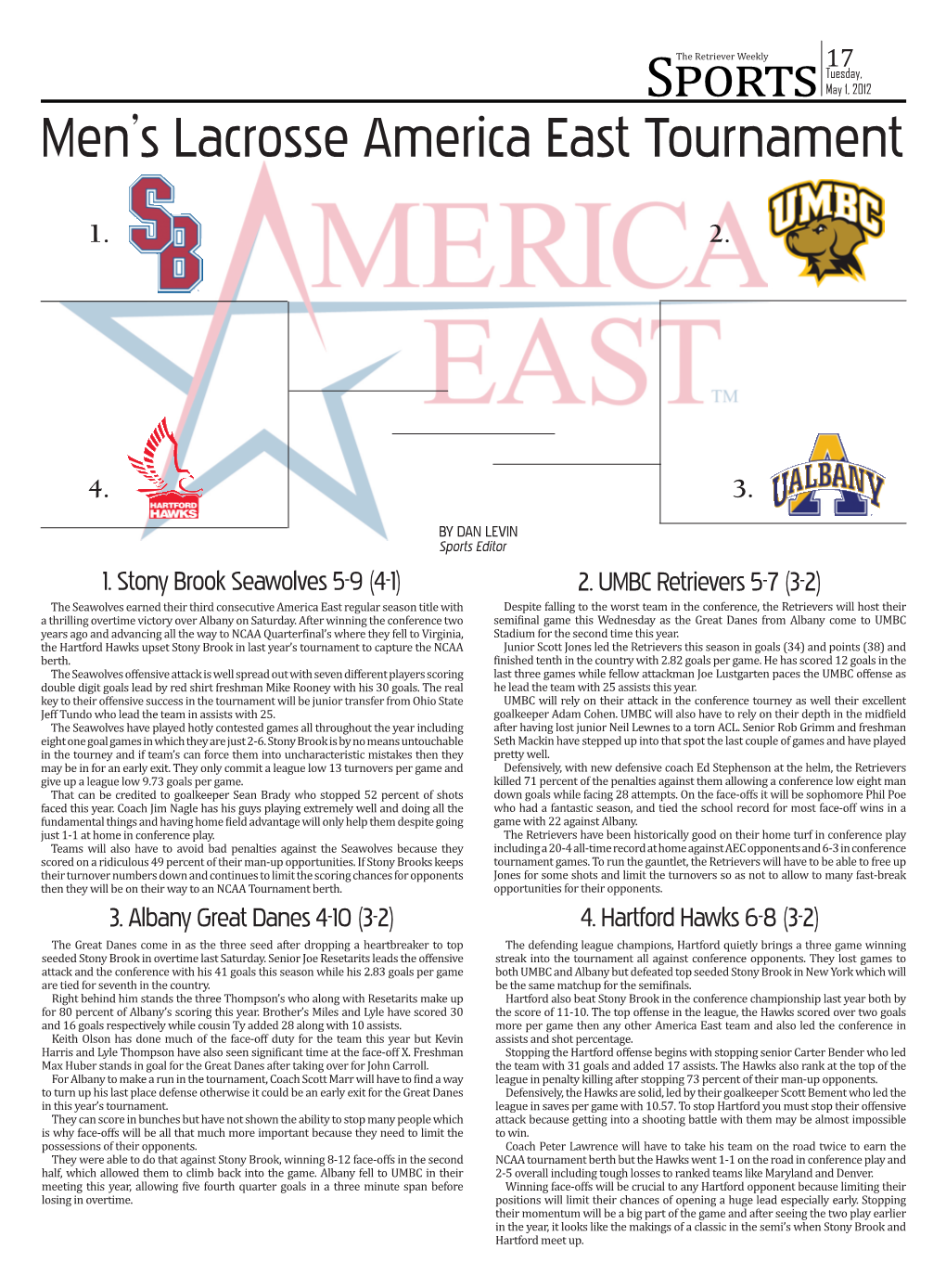 Men's Lacrosse America East Tournament