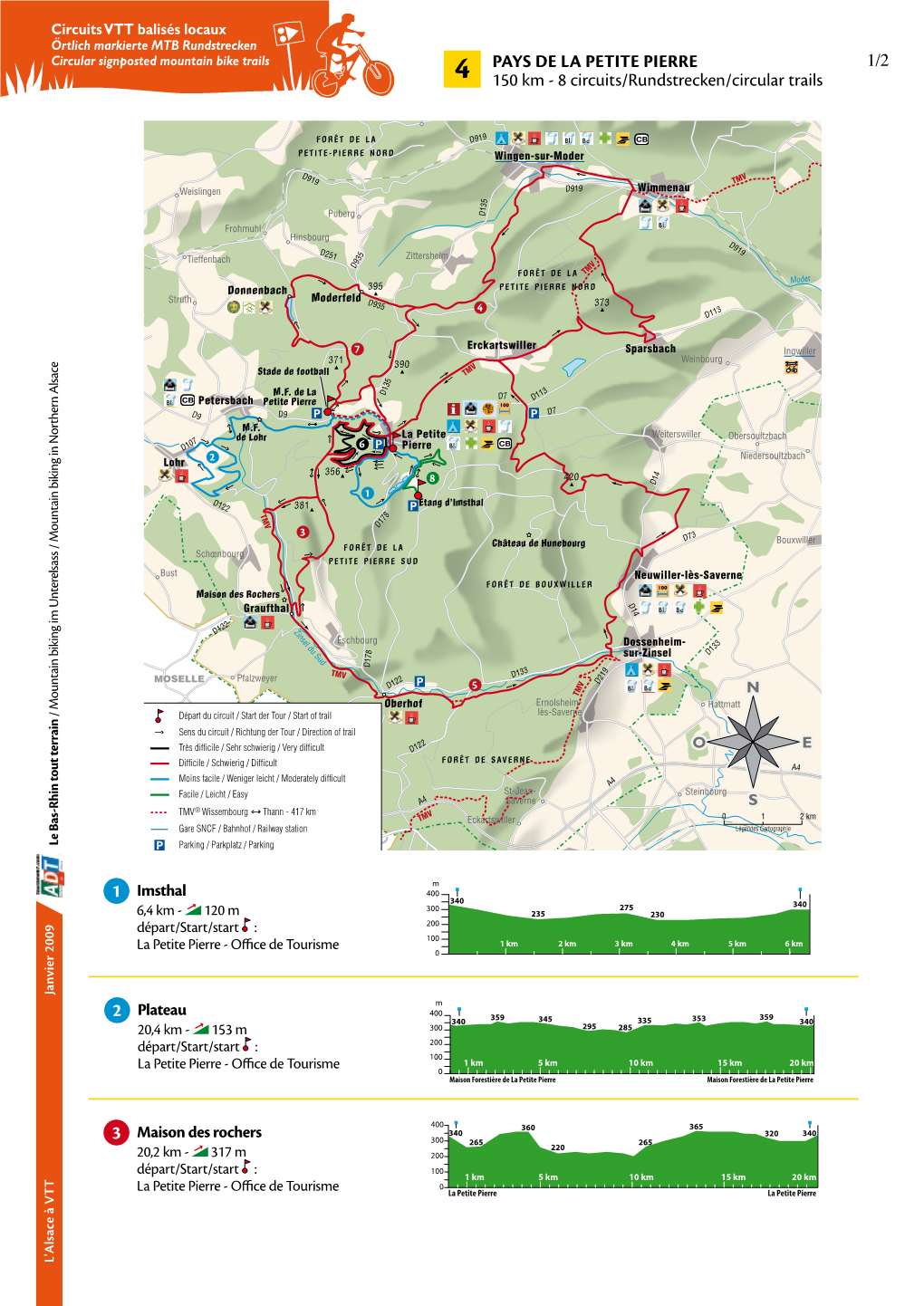 1/2 Pays De La Petite Pierre 150 Km