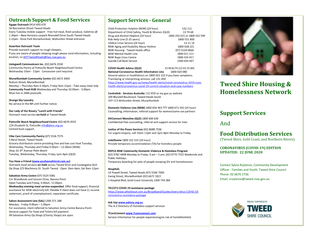 Tweed Shire Housing & Homelessness Network